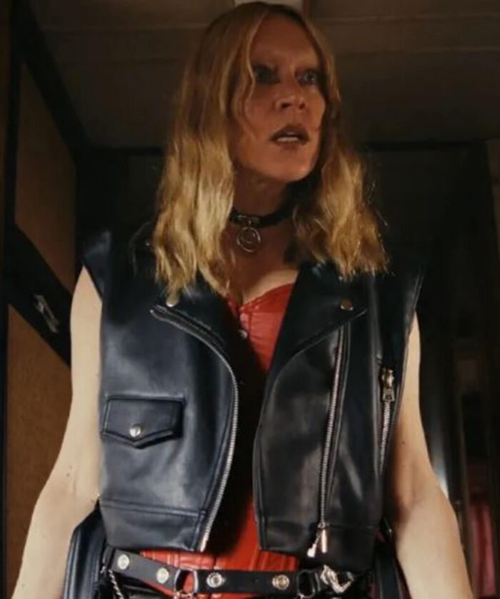Ruby Ruin Leather Vest