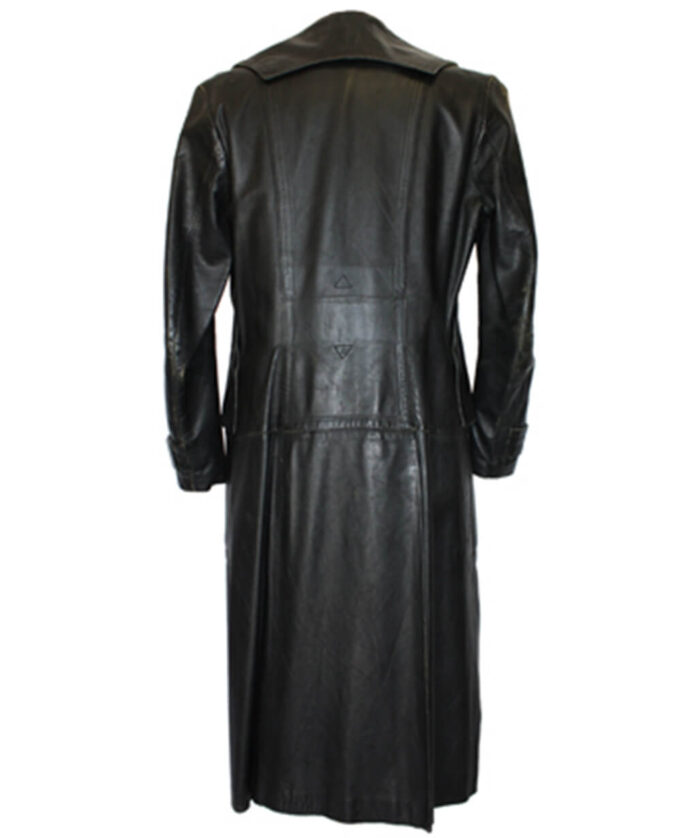 Sara Wayland Leather Coat