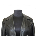 Sara Wayland Leather Coat