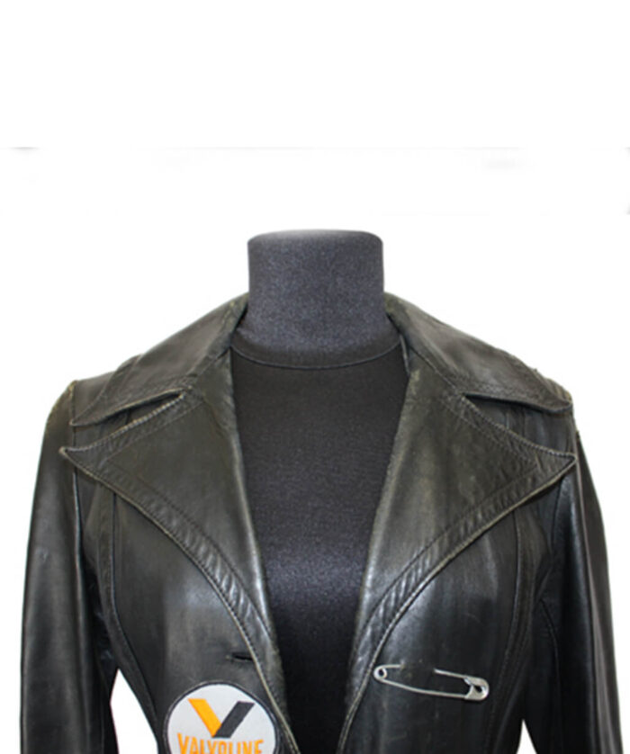 Sara Wayland Leather Coat