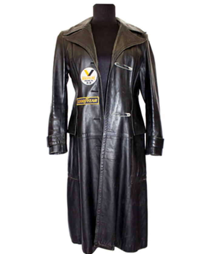 Sara Wayland Leather Coat