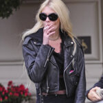 Taylor Momsen Biker Jacket