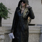 Jenny Humphrey Leather Coat