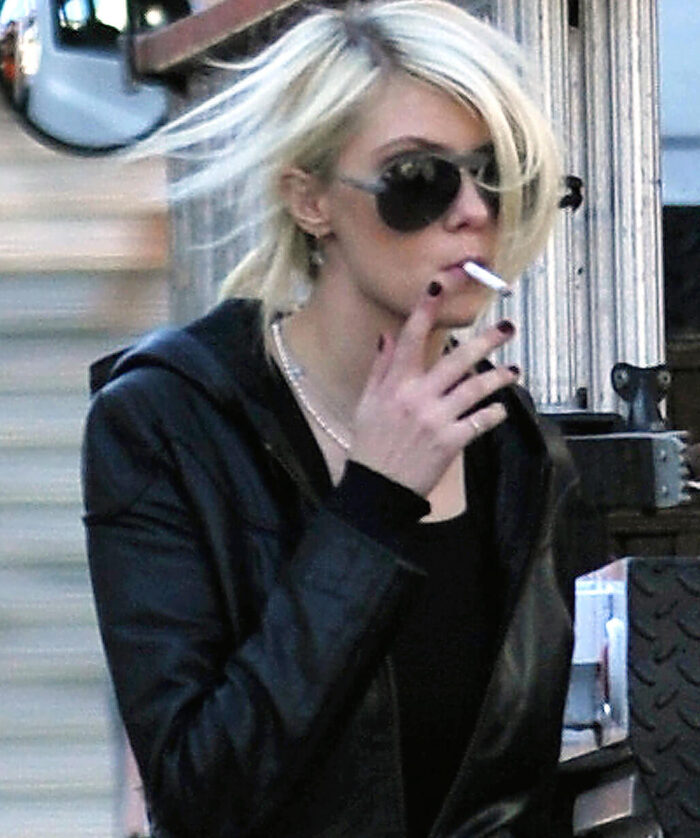 Jenny Humphrey Leather Coat