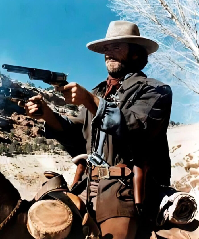 Clint Eastwood Black Coat