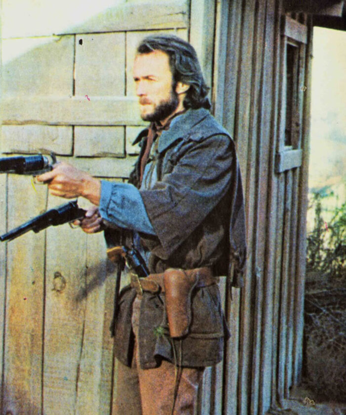 Clint Eastwood Black Coat