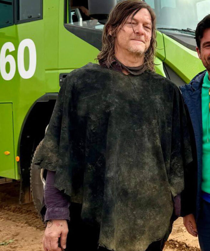 Daryl Dixon Black Ponchu