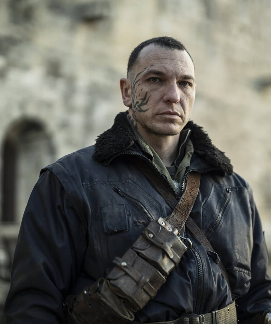 Romain Levi The Walking Dead: Daryl Dixon S01 Leather Jacket