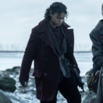 Sylvie Maroon Peacoat
