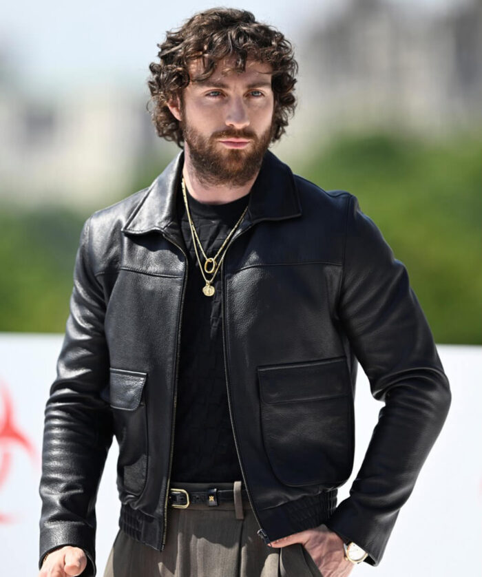 Aaron Taylor-Johnson Leather Jacket
