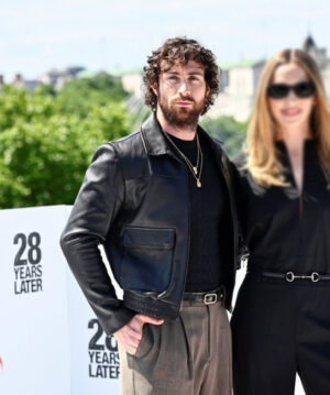 Aaron Taylor-Johnson Leather Jacket