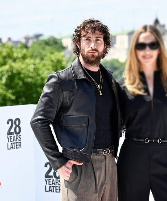 Aaron Taylor-Johnson Leather Jacket