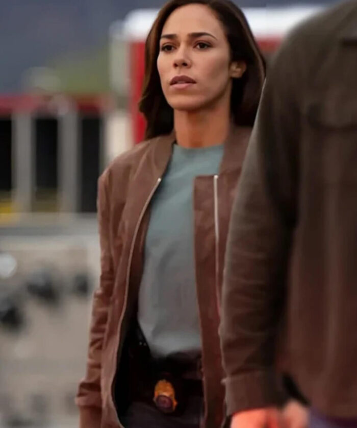 Amber Oliveras Suede Jacket