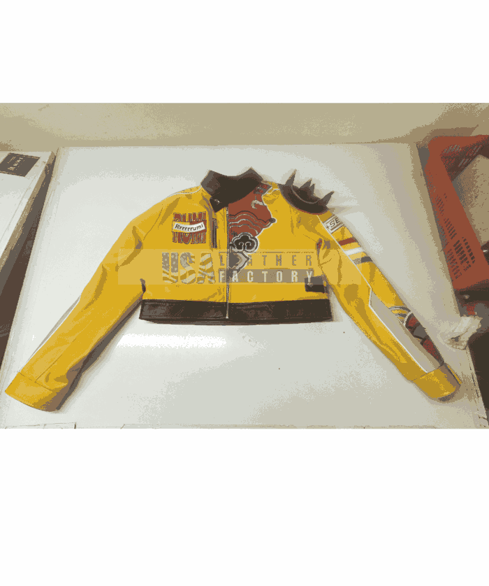 Arden Cho Rumi KPop Demon Hunters Leather Jacket Costume