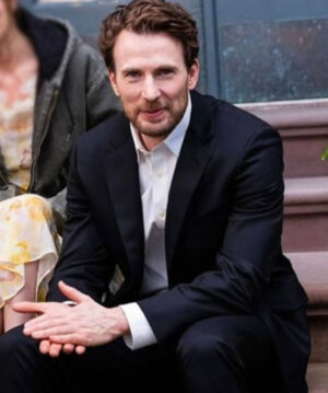 Chris Evans Black Blazer