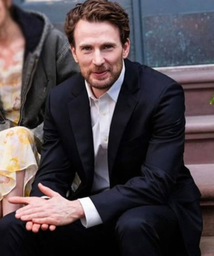 Chris Evans Black Blazer