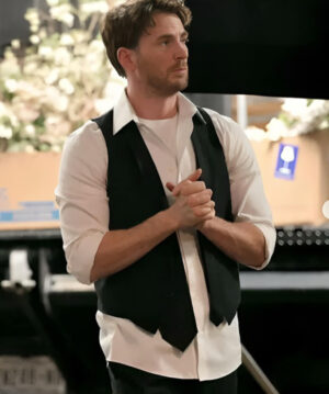 Chris Evans Black Vest