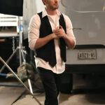 Chris Evans Black Vest