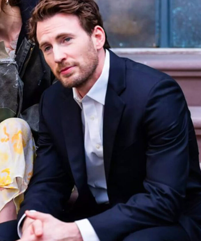 Chris Evans Black Blazer