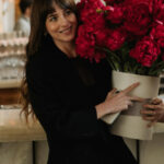 Dakota Johnson Black Coat