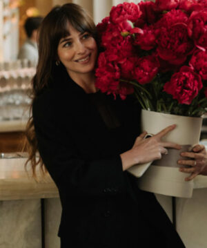 Dakota Johnson Black Coat