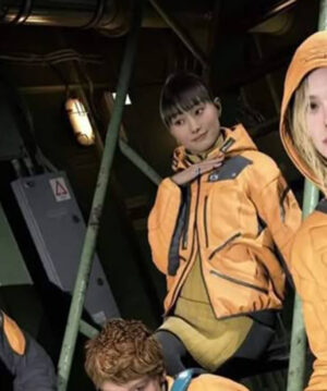 Rainy Orange Jacket