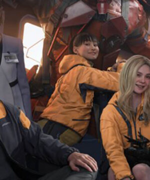 Rainy Orange Jacket