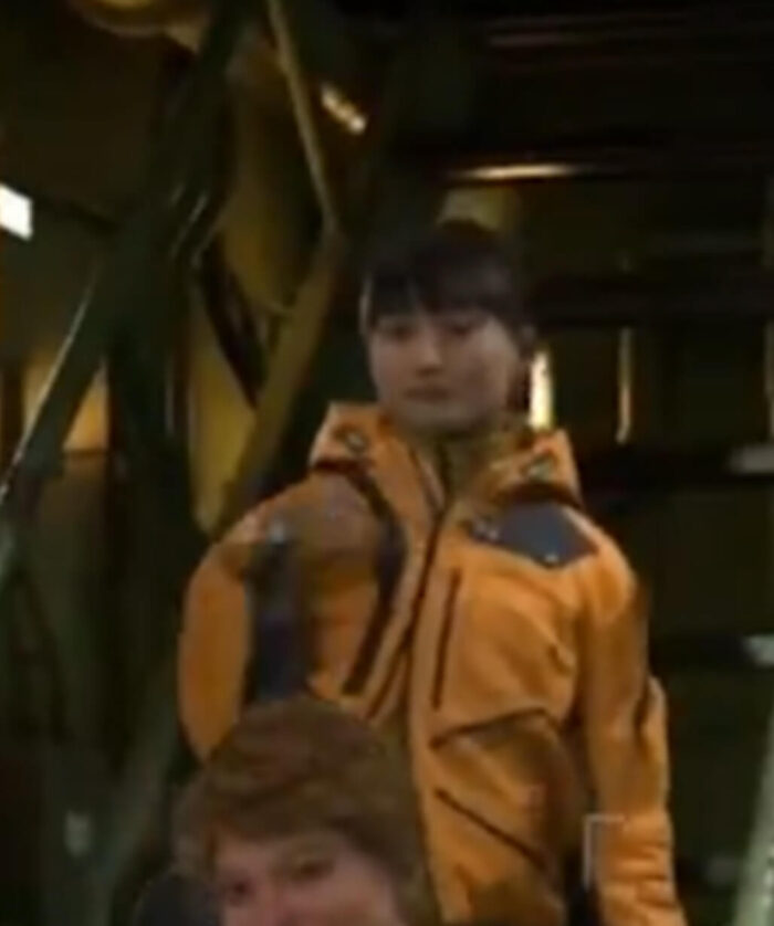 Rainy Orange Jacket