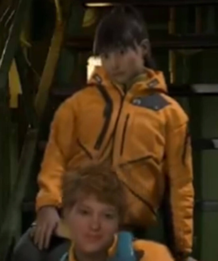 Rainy Orange Jacket