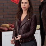 Lacey Chabert Leather Jacket