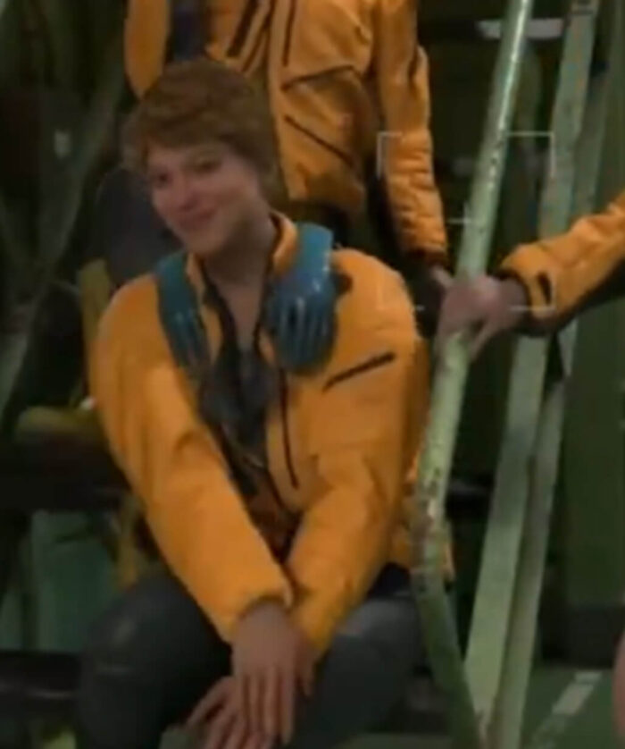 Fragile Orange Jacket