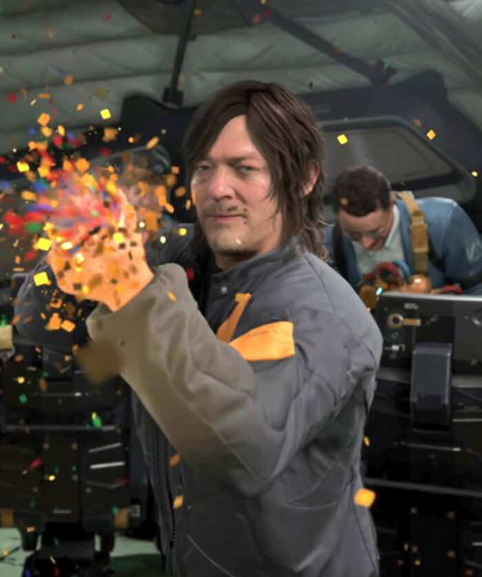Norman Reedus Black Jacket
