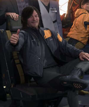 Norman Reedus Black Jacket