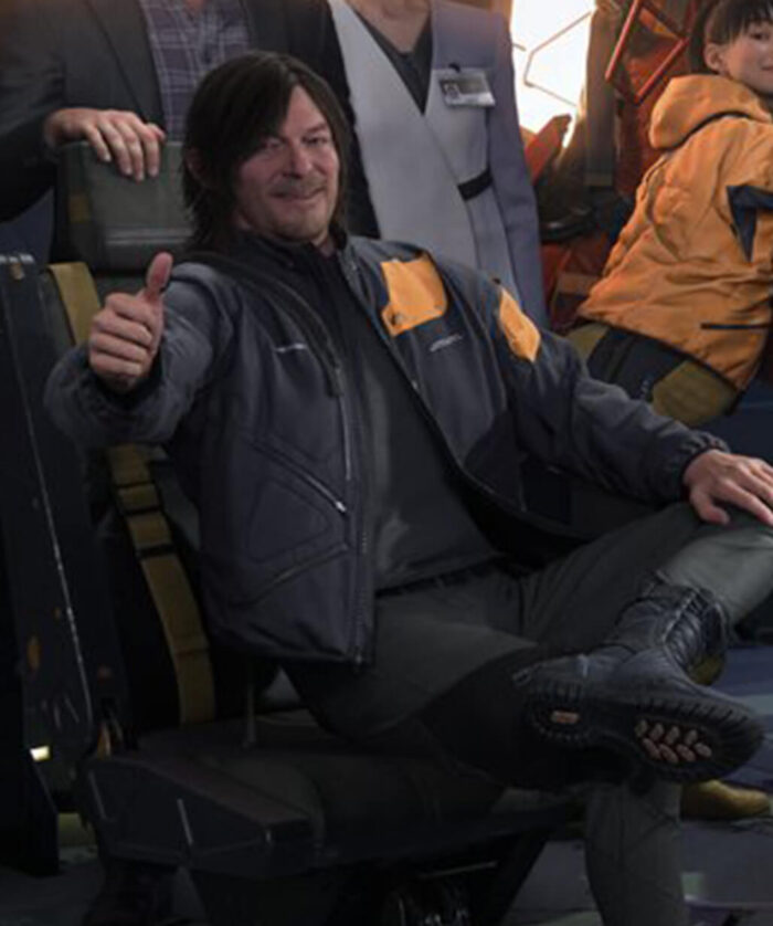 Norman Reedus Black Jacket