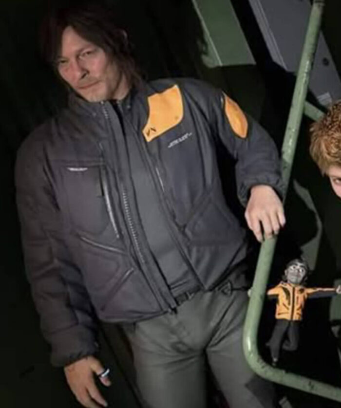 Norman Reedus Black Jacket
