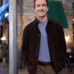 Robert Buckley An Unexpected Valentine Suede Jacket - Image 2