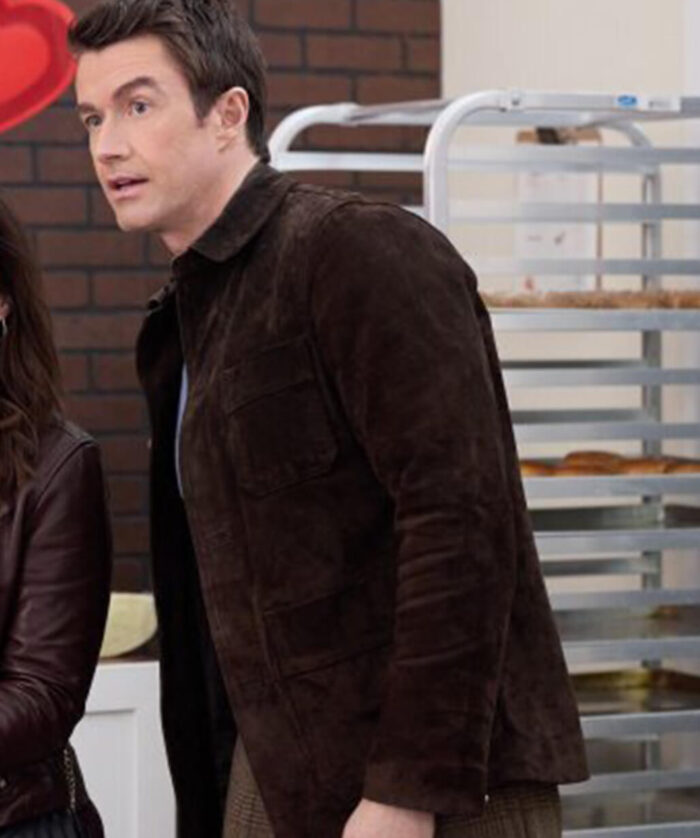 Robert Buckley Suede Jacket