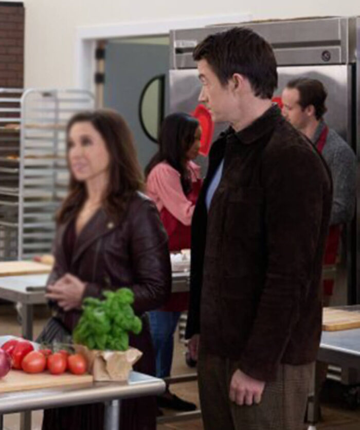 Robert Buckley Suede Jacket