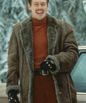 Steve Buscemi Shearling Coat