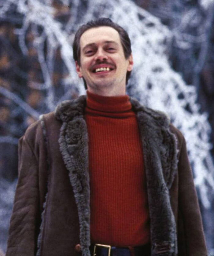 Steve Buscemi Shearling Coat