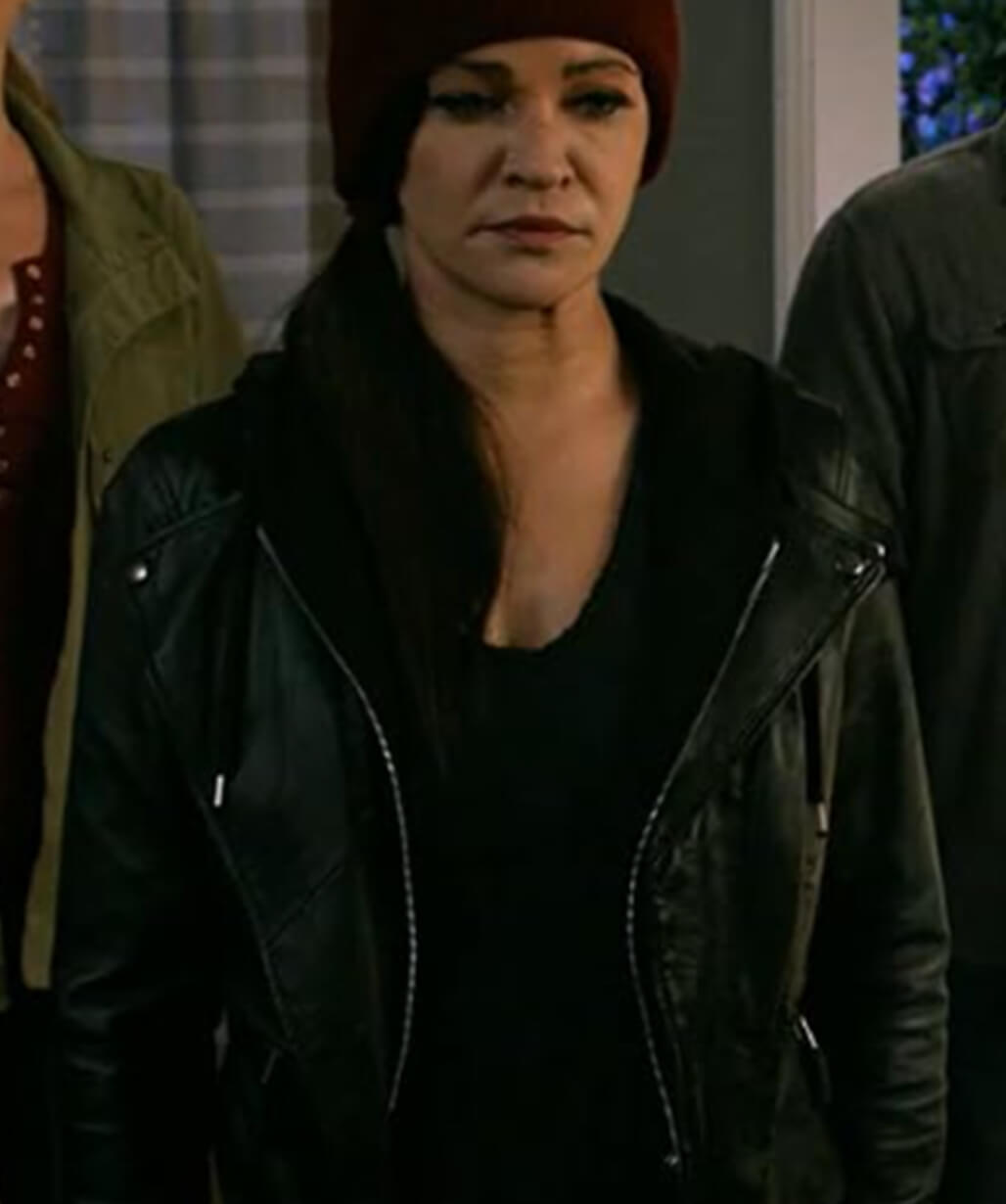 Talla Keyali The Orville Black Leather Jacket
