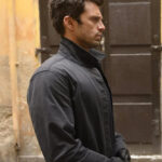 The Falcon and the Winter Soldier Bucky Barnes Black Cotton Jacket - Image 3
