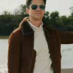 Topher Grace Shearling Jacket