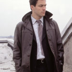 Dominic West Leather Coat