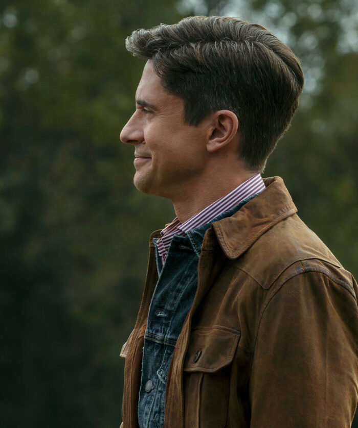 Topher Grace Suede Jacket
