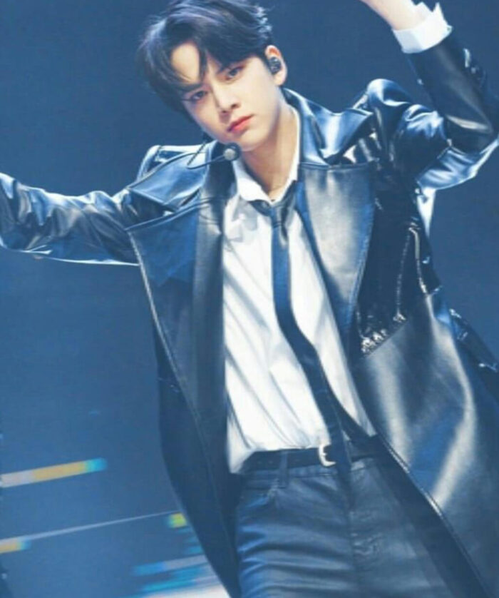 Younghoon Leather Coat