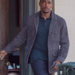 Sam Wilson The Falcon and the Winter Soldier Suede Jacket - Image 2