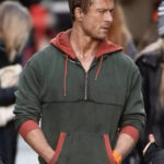 Glen Powell Fleece Hoodie