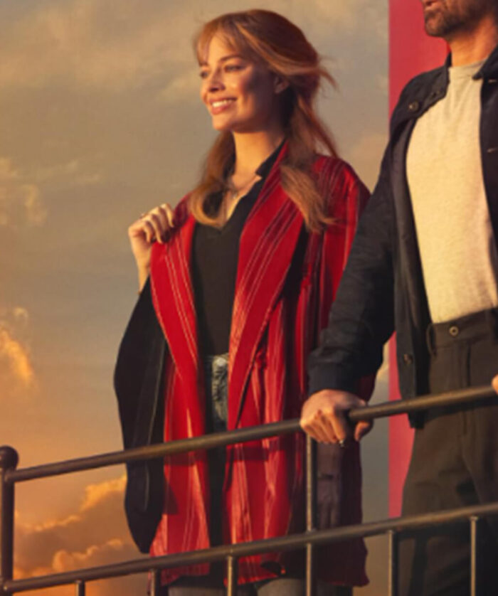 Margot Robbie Red Coat