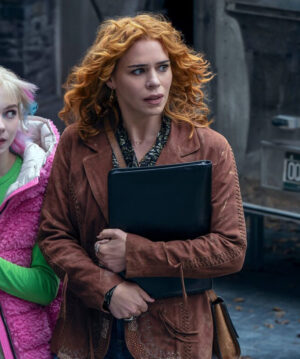 Billie Piper Suede Jacket